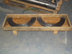 Flanges de Chumbo Bipartidas