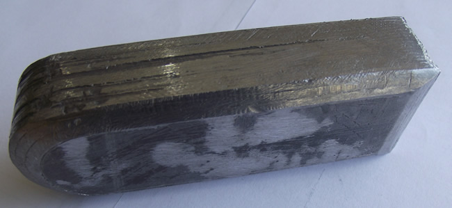 Peça de Chumbo Contrapeso Aeronave