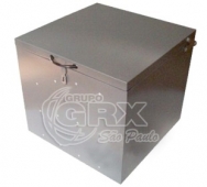 Caixa móvel para chassis radiográficos