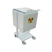 Carrinho coletor de descartáveis