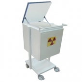 Carrinho coletor de descartáveis