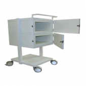 Carrinho transportador de dose de Iodo