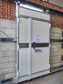 Porta Radiológica Produzida para o Hospital (FBHC) em Aracajú SE
